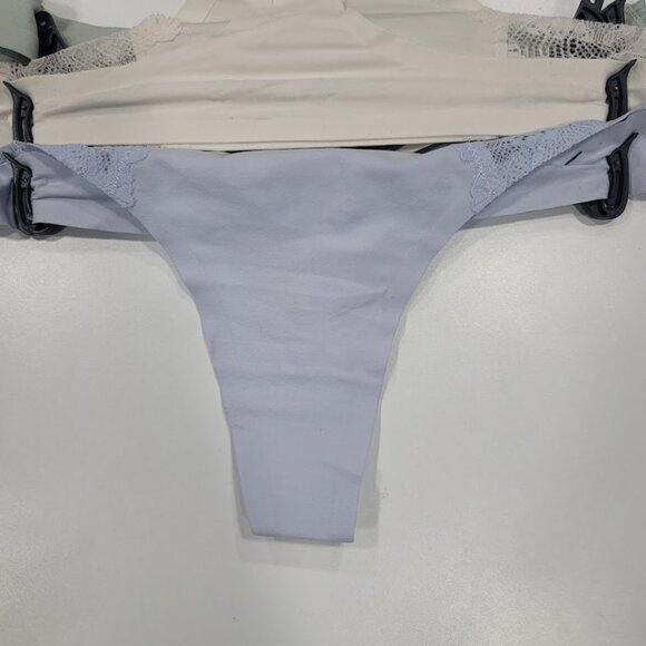 Lucky Brand Lace Trim Thongs Underwear  3-Pack - Picture 5 of 11